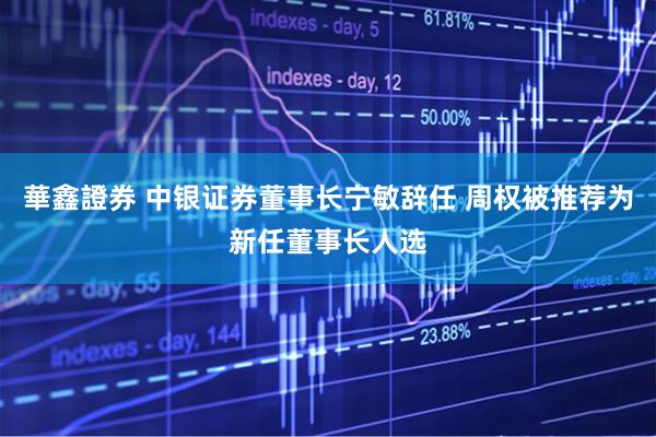 華鑫證券 中银证券董事长宁敏辞任 周权被推荐为新任董事长人选