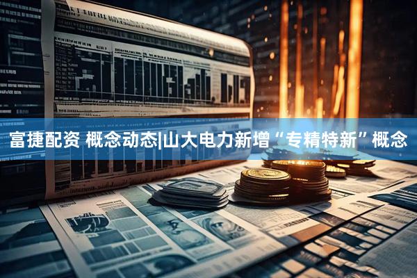 富捷配资 概念动态|山大电力新增“专精特新”概念