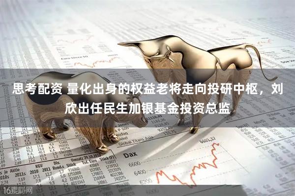 思考配资 量化出身的权益老将走向投研中枢，刘欣出任民生加银基金投资总监